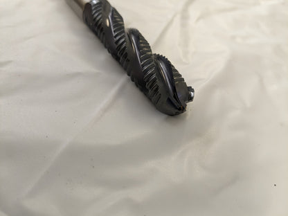 HERTEL Roughing End Mill: 3/4 Dia, 4 Flutes, Single End, Cobalt 75987685
