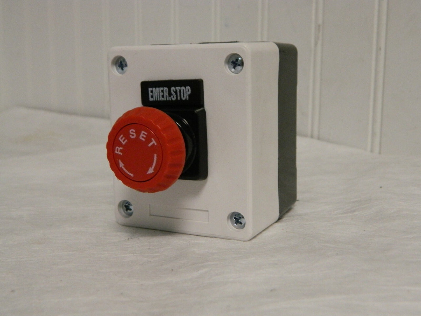 ACI 1 Operator Mushroom Head Control Station NO/NC Contact Qty 2 104544