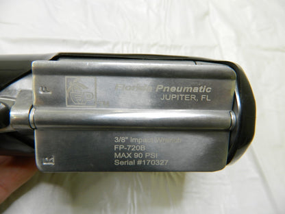 FLORIDA PNEUMATIC Air Impact Wrench: 3/8 Drive, 11,000 RPM, 75 ft/lb FP-720A
