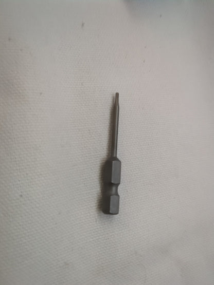 WERA Hex Screwdriver Insert Bit 10 pk: 1/4" Drive, 3/64" Hex, 2" OAL 05350430001