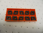 Hertel CNMM646SN-R75 HC115T Carbide Turning Insert Qty 10 1001535