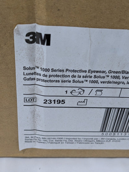 (20) 3M Safety Glasses: Anti-Fog & Scratch-Resistant, Polycarbonate 7100079049