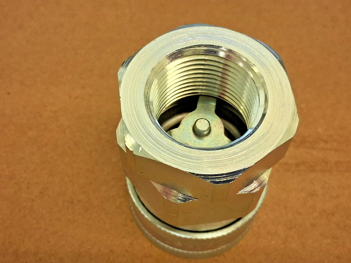Parker Hydraulic Hose Valve Fitting Hose Size 3/4" Thread 3,500 PSI VHC12-12F