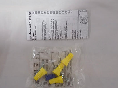 Lutron S-603P-BR Skylark 600W 3-Way Preset Dimmer w/Rocker Switch Brown