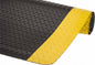 Wearwell Black w/Yellow Mat, 3ft x 5ft, 9/16" Diamond-Plate 415.916x3x5BYL