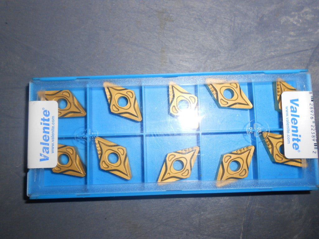 Valenite Turning Inserts  DNMP 433  QTY 10 22389. RL