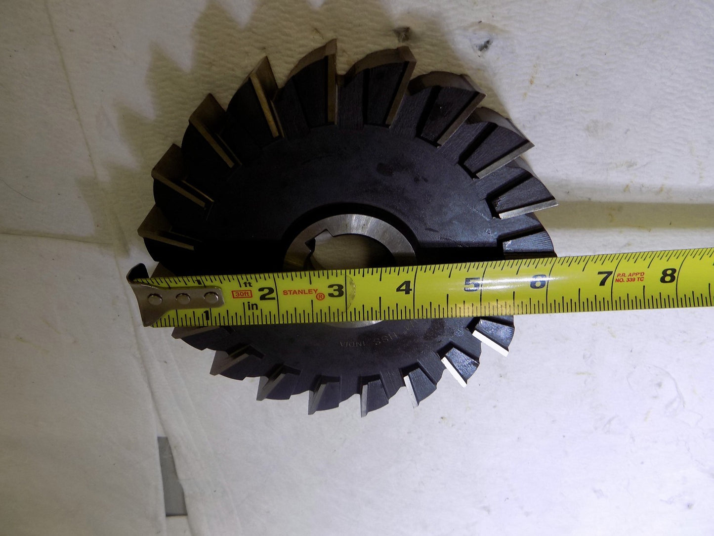 Interstate HSS Straight Teeth Side Milling Cutter 6" x 1" x 1-1/4&quot