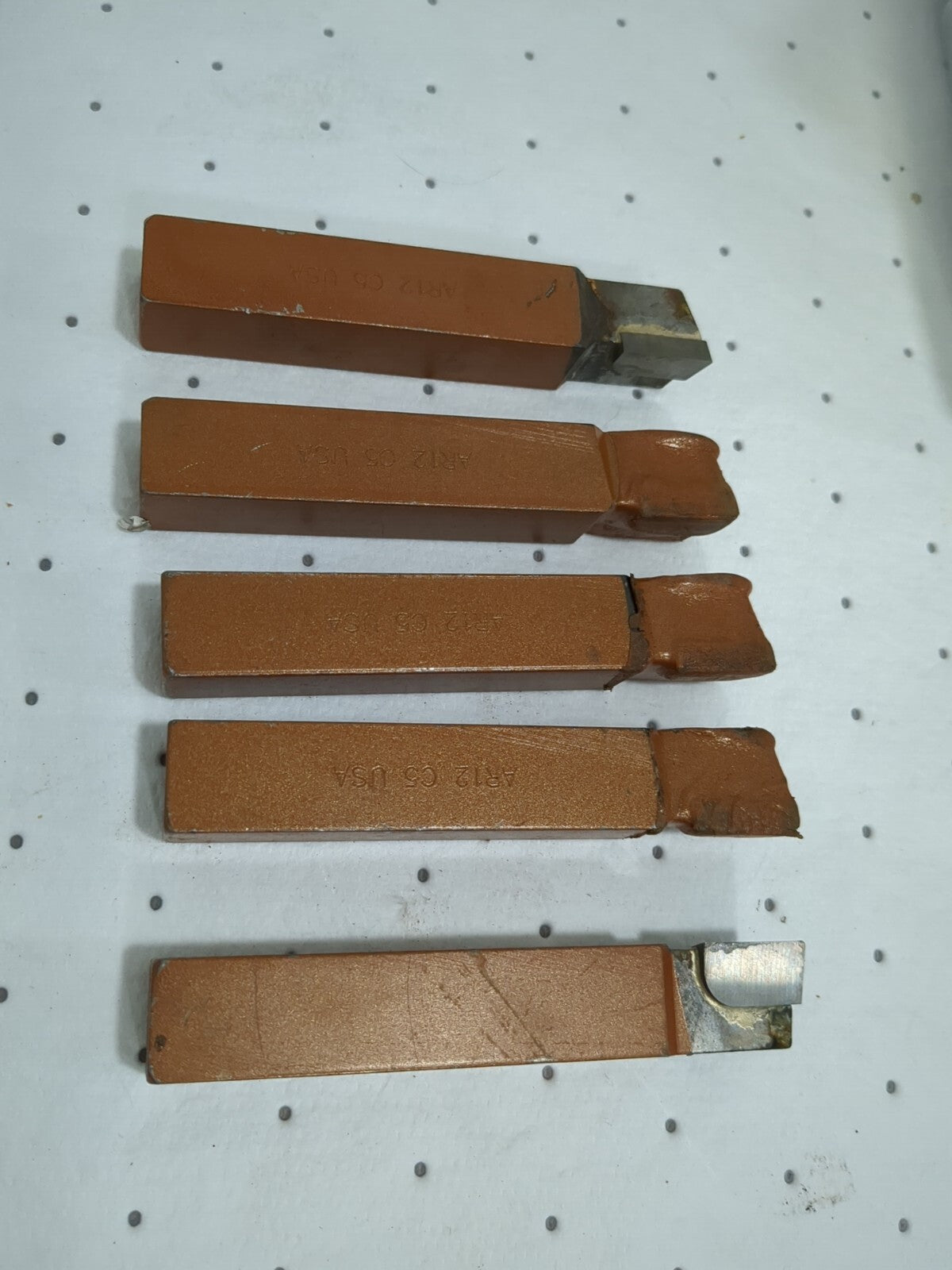 Pro Shank 5pk Square Shoulder Turning Single Point Tool Bits3/4 x 3/4" 0303