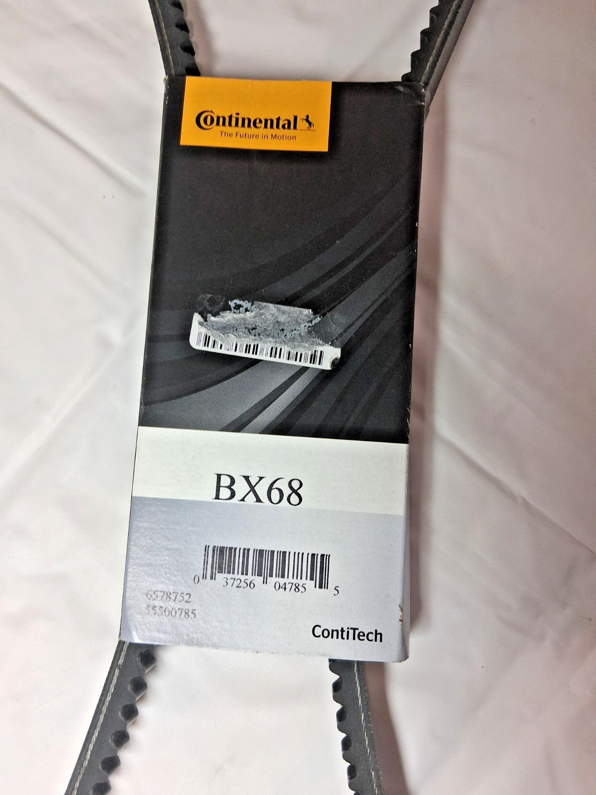 Continental Cogged V-Belt BX 71 in Outside Length Qty 2 BX68