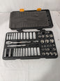 GEARWRENCH Socket Set: Deep Standard, 50 Pc, 3/8" Drive 80550P INCOMPLETE