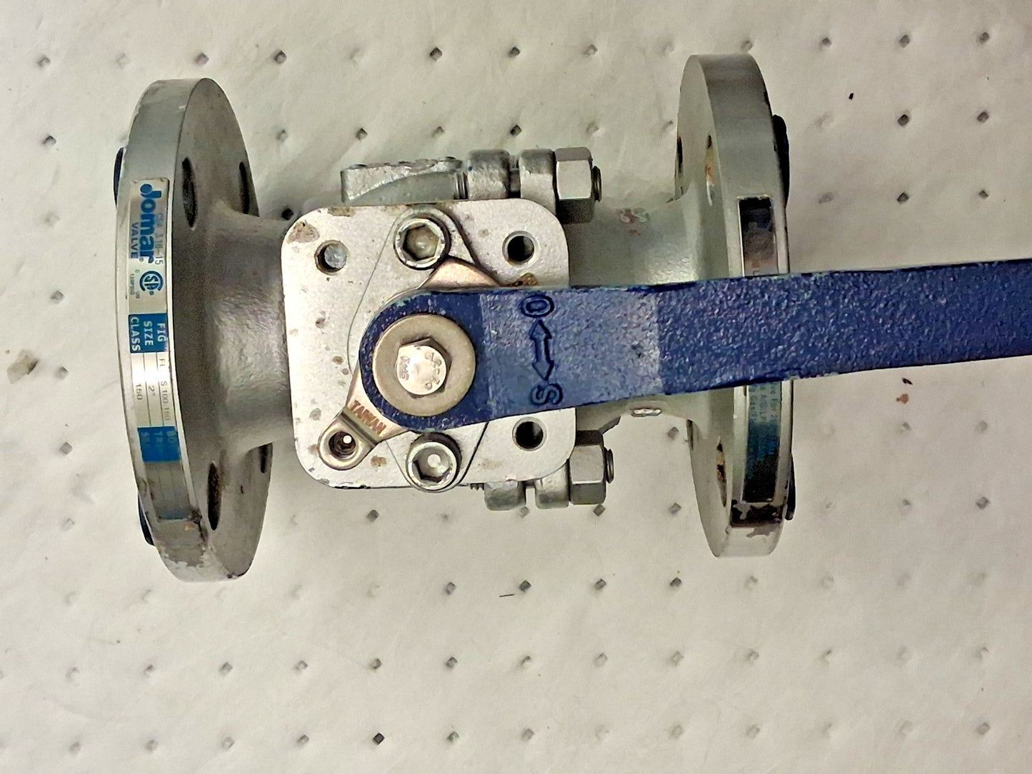 Pro 2" Stainless Steel Ball Valve 2 Piece Full Port Flanged Connection C9483