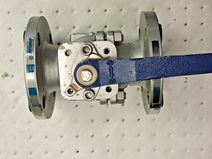 Pro 2" Stainless Steel Ball Valve 2 Piece Full Port Flanged Connection C9483