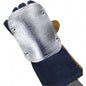 WILSON INDUSTRIES 9pk Glove Pads Silver&amp;Yellow Aluminized Fiberglass 36680