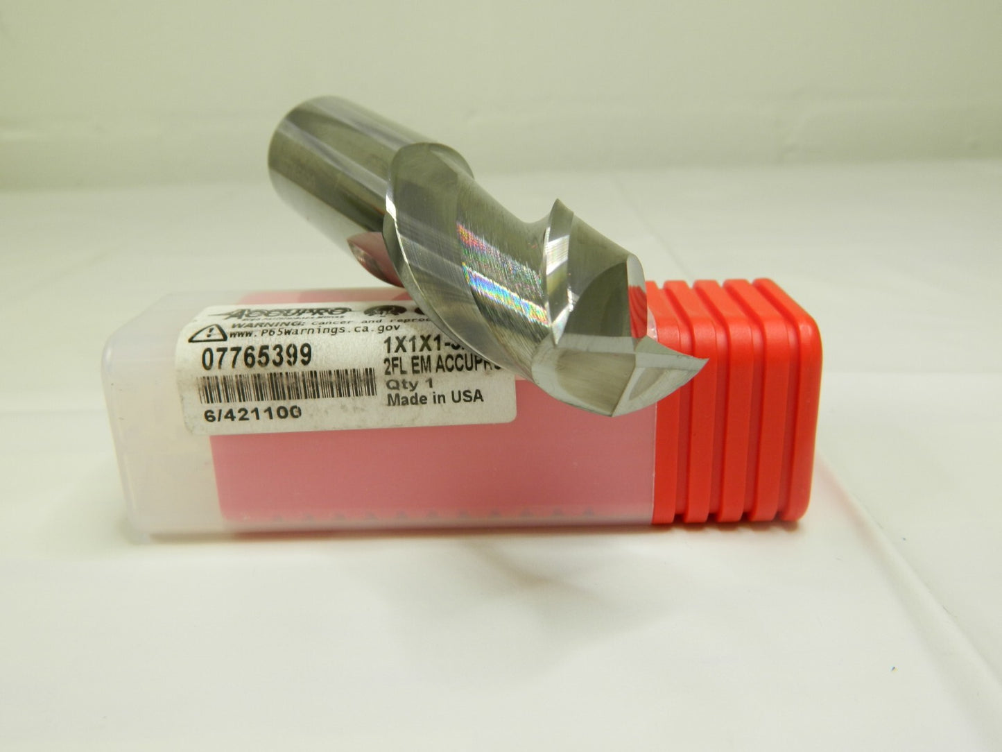 Accupro SC Sq End Mill 1'' Dia, 1-3/4'' LOC, 1'' S
