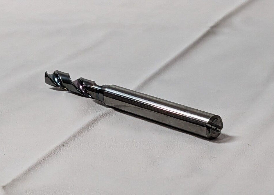 OSG Carbide Screw Machine Length Drill Bit Letter F (0.2570") 140 deg 650025611
