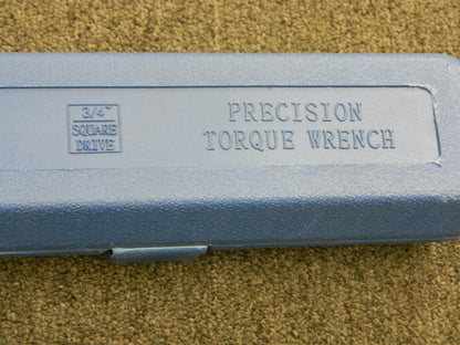 Nuline 3/4" Drive Micrometer Torque Wrench 90 to 300 Ft/Lb NB-400C USED
