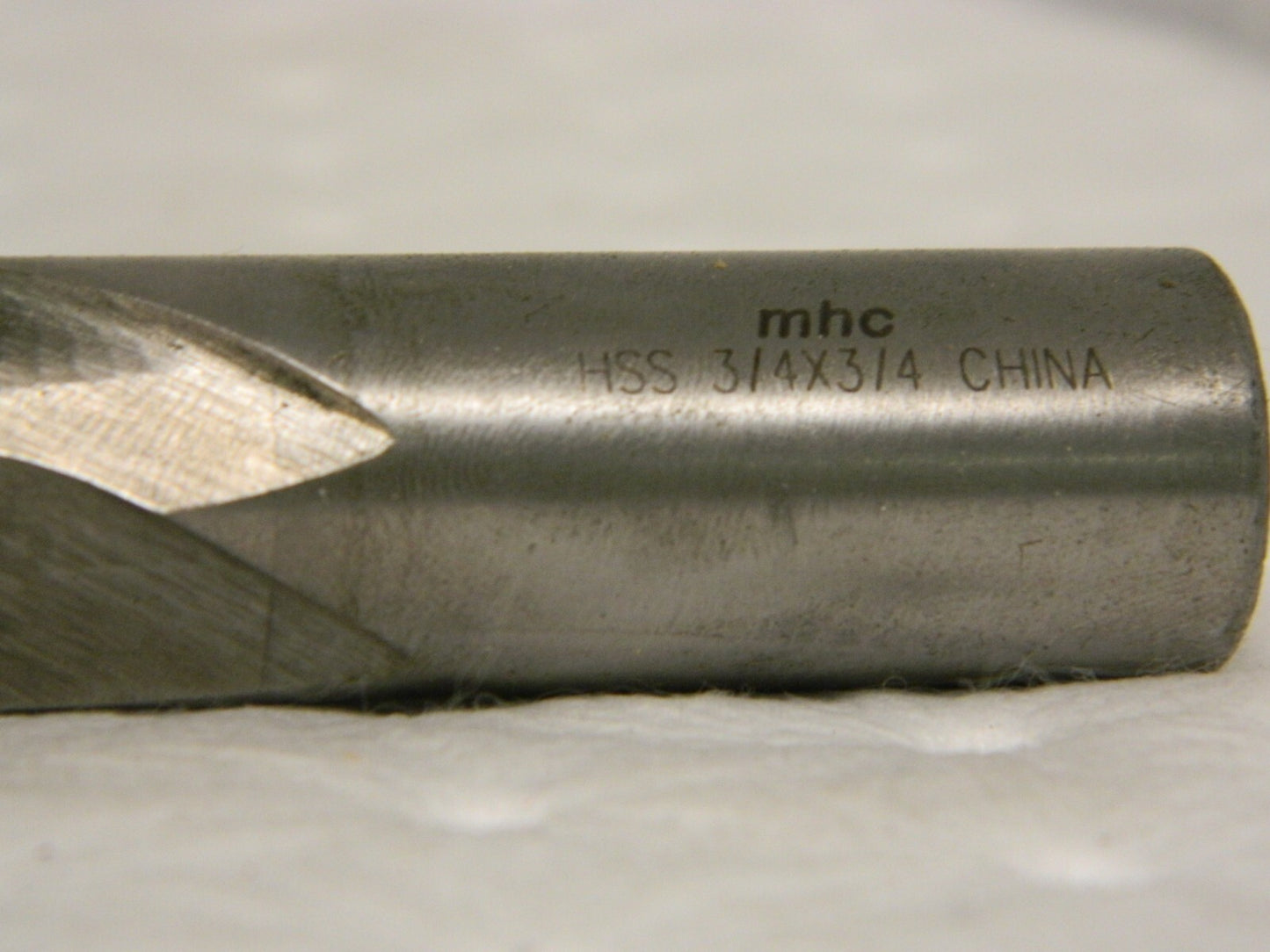 MHC HSS Square End Mill 3/4" 2-1/4" LOC 3/4" Diam, 4-1/2" OA