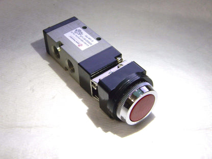 Jupiter Pneumatics Flush Palm Mechanical Valve 1/4" NPT 5/2 Way 5250221611J