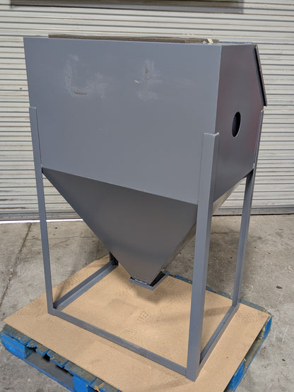 Trinco Model 36 Sandblast Cabinet w/ Dust Collector 36" x 24" x 23" Workspace
