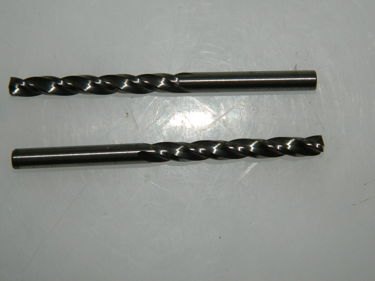 Fullerton Tool Jobbers Length Drill Solid Carbide 3/16" Dia. Qty. 2  15409