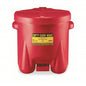 Eagle 10 Gallon Capacity, Polyethylene Oily Waste Can 935FL