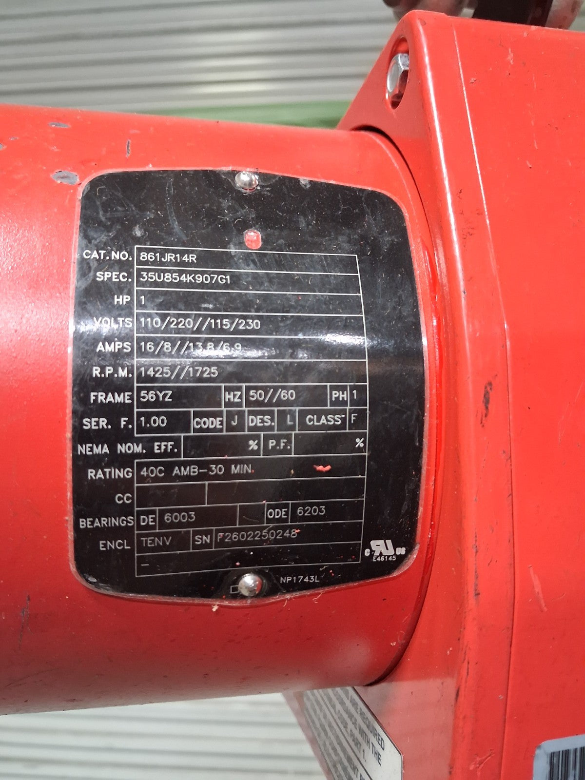 Milwaukee Electric Chain Hoist 2 Ton Cap 10 Ft Lift 115/230v 9572 Parts / Repair