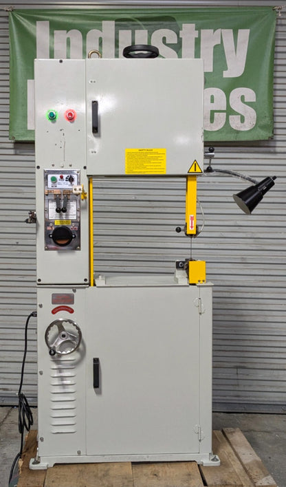 KBC Model 450 18" Vertical Bandsaw  220V/3ph  1HP  Variable Speed  *Never U
