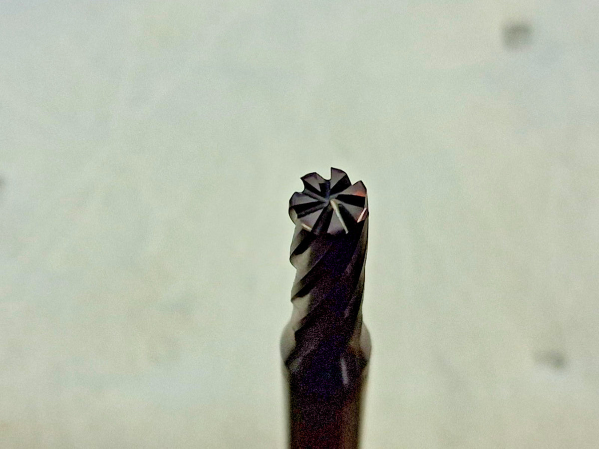 Harvey Tool Corner Radius End Mill 3/16" Dia 9/16" LOC 7FL 882312-C6