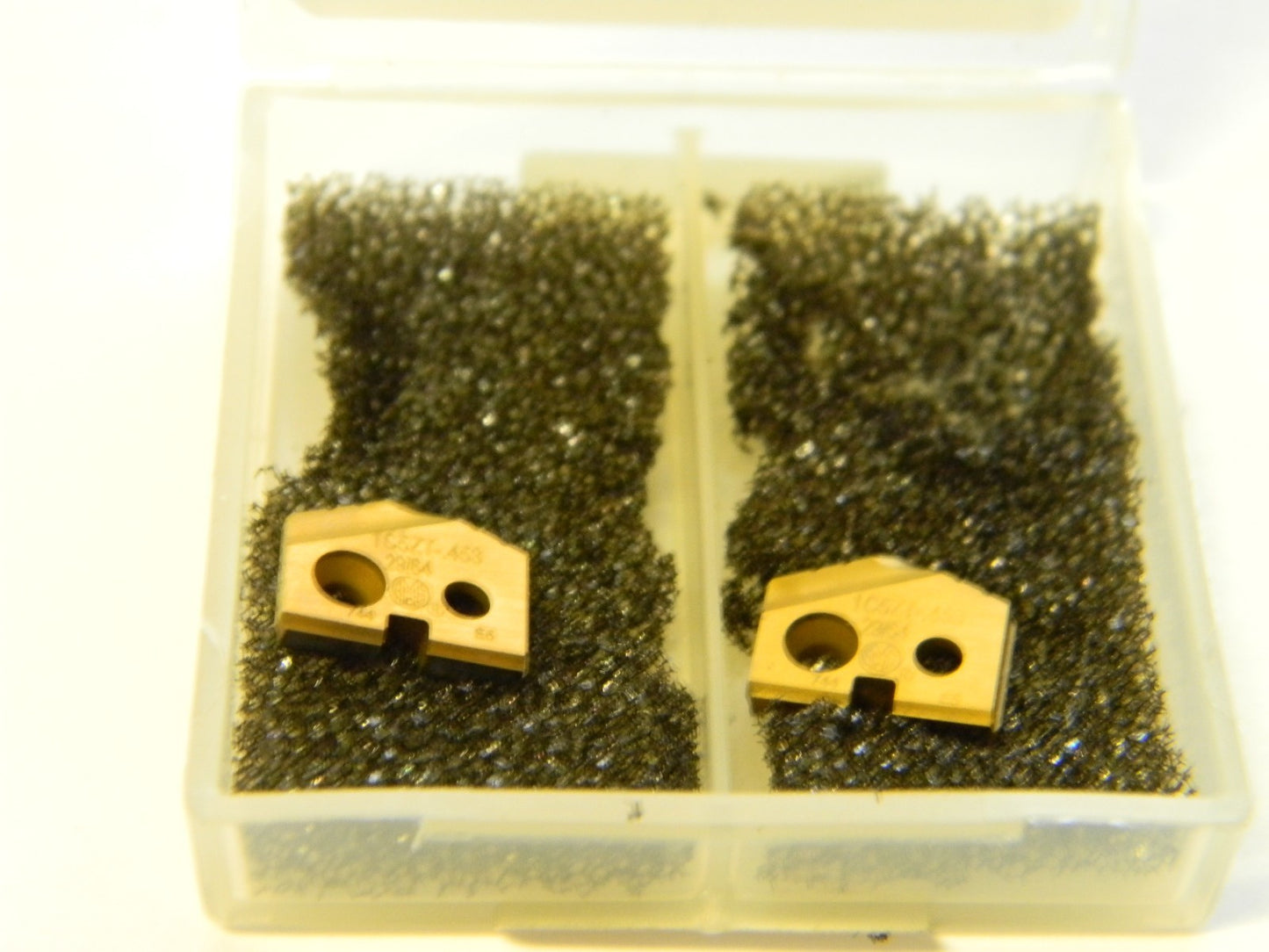 Allied Machine & Engineering 29/64" TiN Carbide Drill Inserts QTY 2  1C5ZT-.453