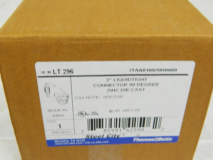 Thomas &amp; Betts 2" 90 Degree Liquidtight Flexible Metal Connector LT-296