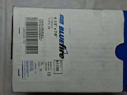 Norton Zirconia Alumina Flap Discs 4-1/2" Dia 7/8" QTY10 6625446115