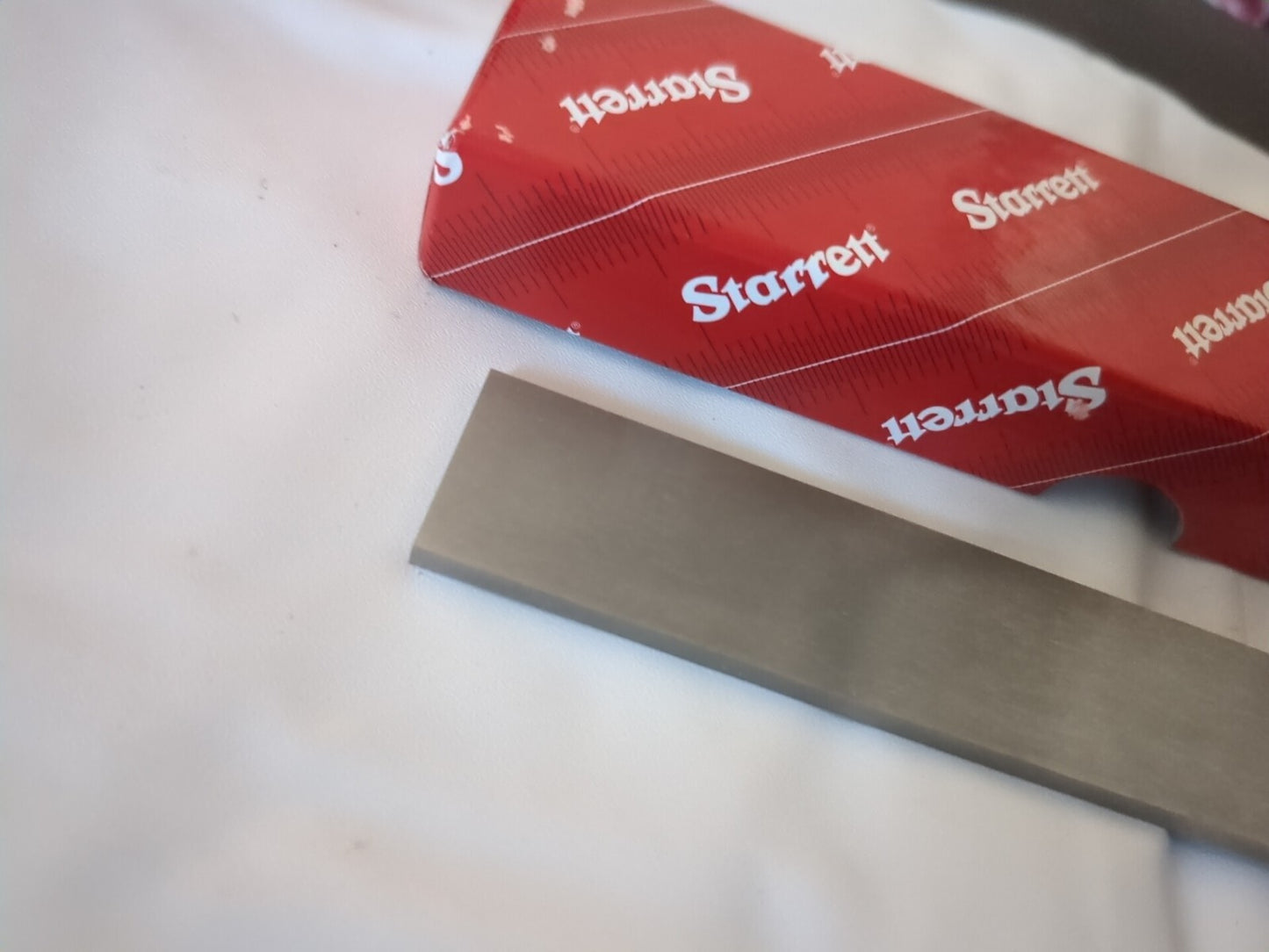 Starrett 1pc 6" Longx1"Highx1/8"Thick Tool Steel Four Face Parallel 51445