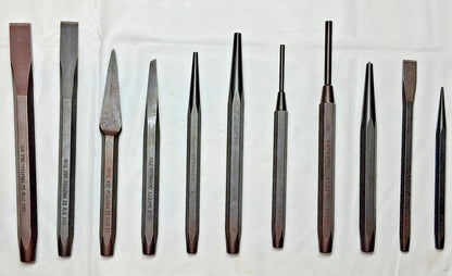 Proto 12 Piece Punch & Chisel Set W/ Modular Foam Insert Holder J2S2K