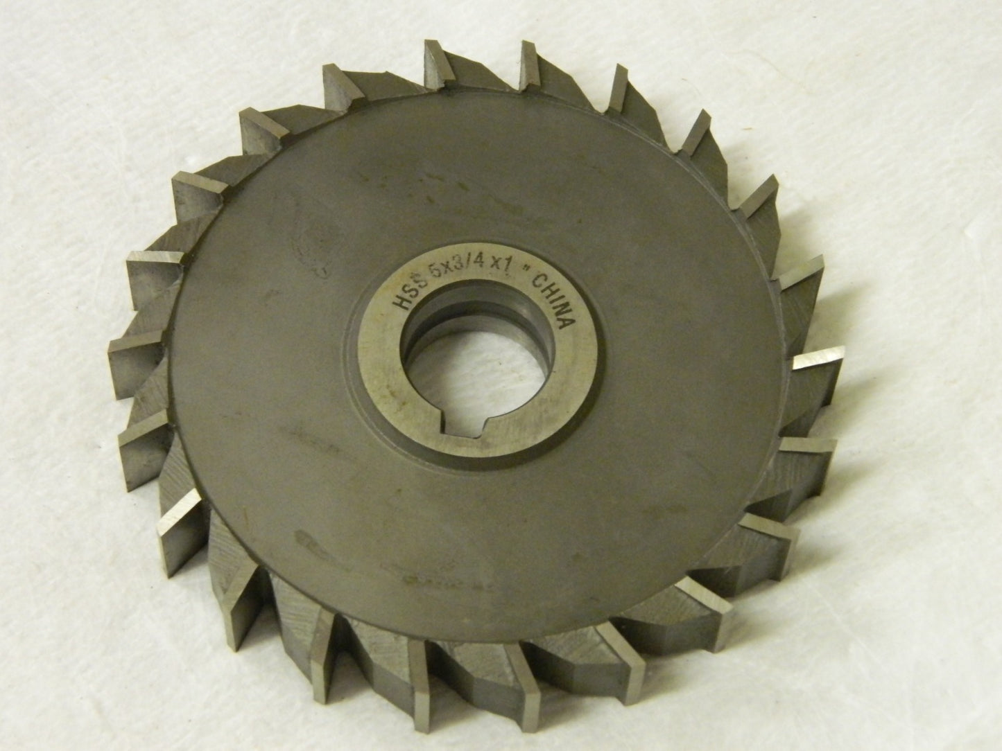 Interstate Straight Tooth Side Milling Cutter 5" x 3/4" x 1" 0301