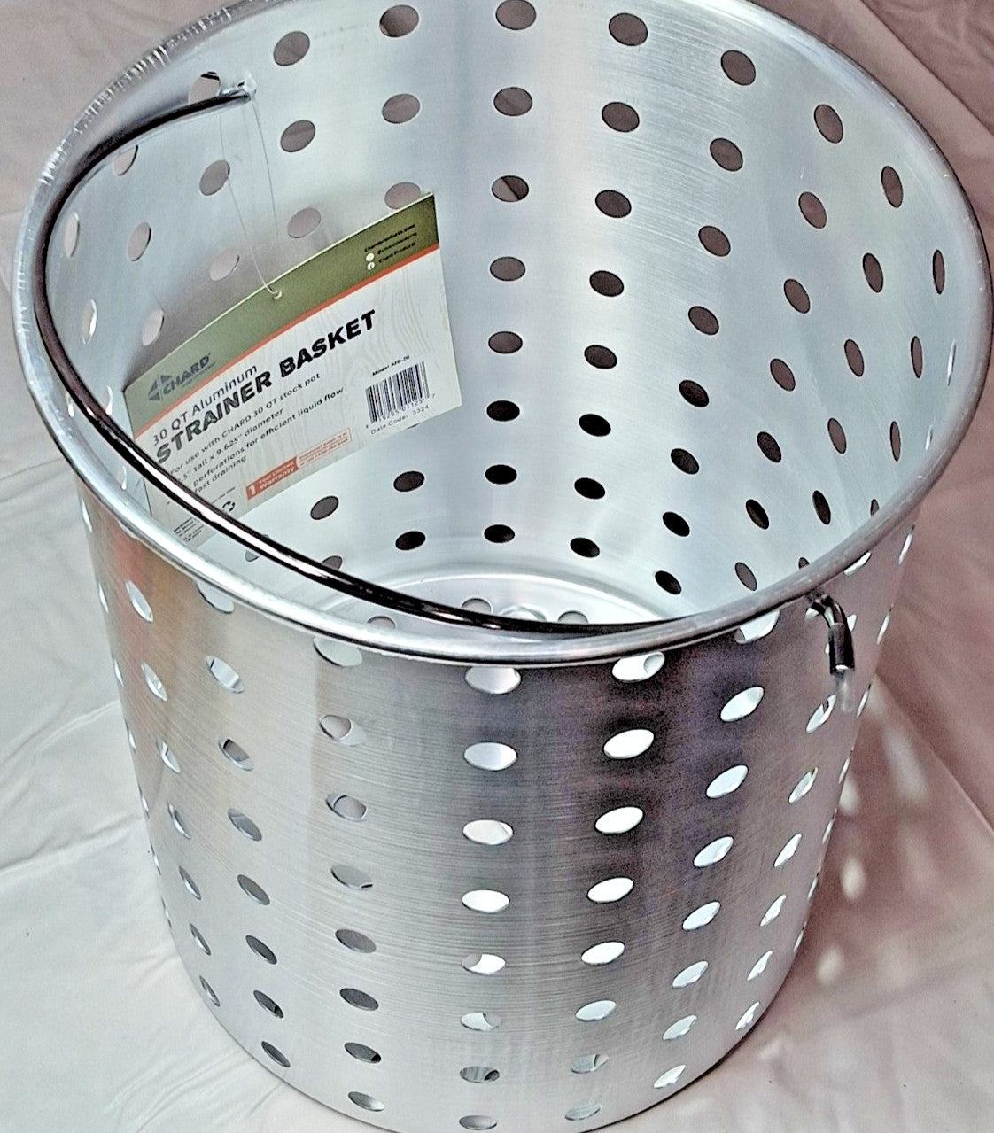 Chard Aluminum Strainer Basket 12.5" H x 9.625" D AFB-30