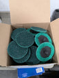Norton Quick-Change Disc: Type R, 2" Dia, Aluminum Oxide Box of 100 66623340077
