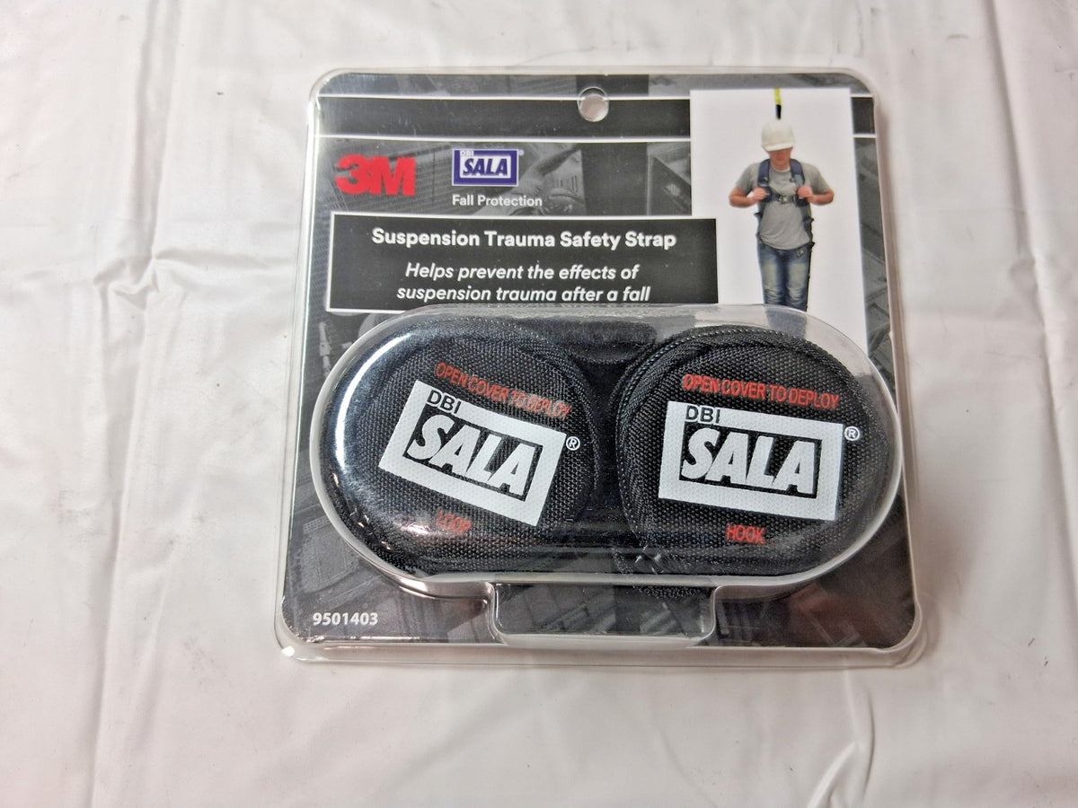 DBI-SALA LT WT BLK 1/PR TRAUMA SAFETY STRAPS 41095191