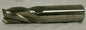 Precision Center Cutting End Mill 1" x 1" x 2" x 4" 4F Uncoa