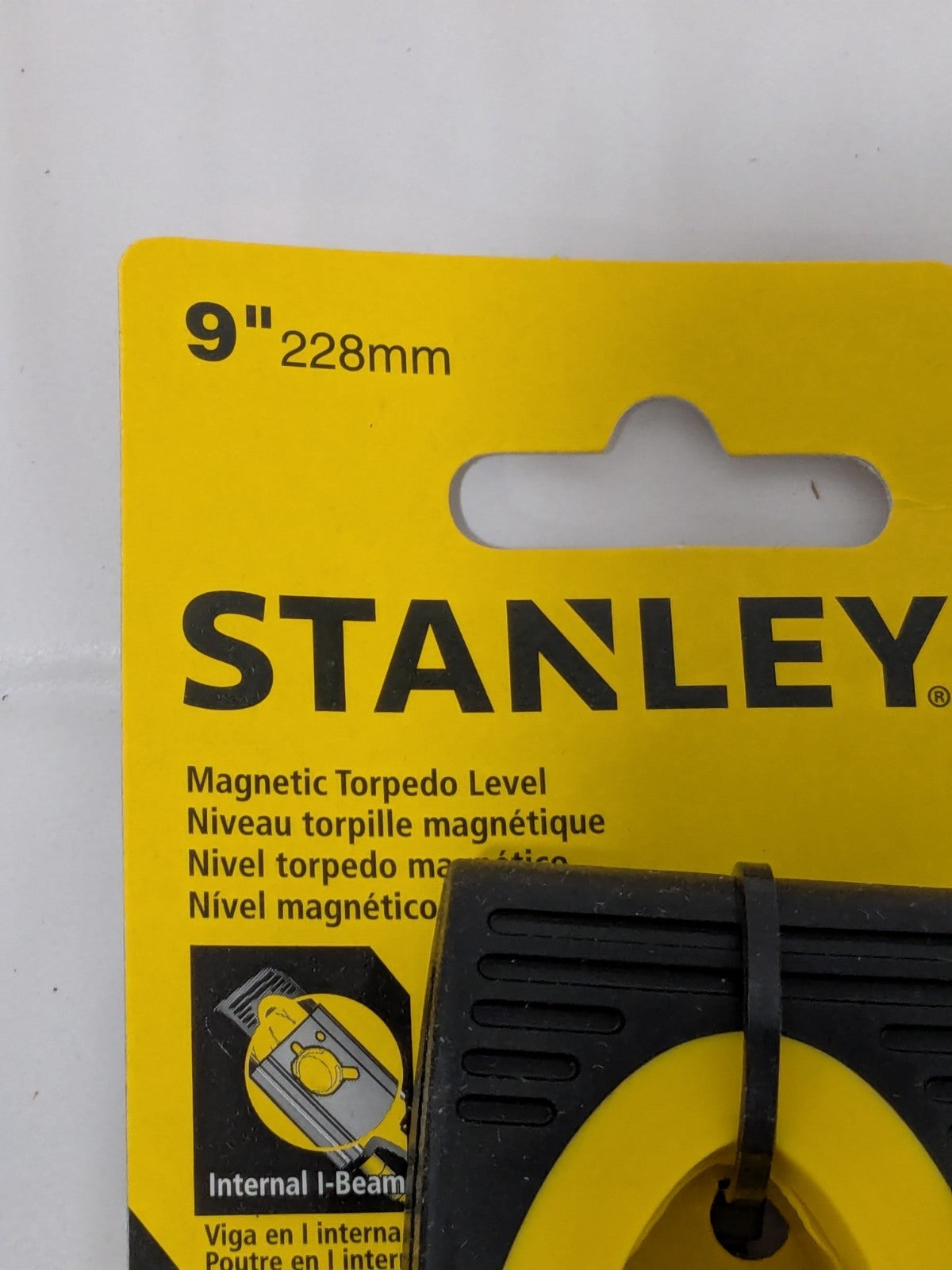 Stanley Magnetic 9" Long 3 Vial Torpedo Level Qty 3 43-511
