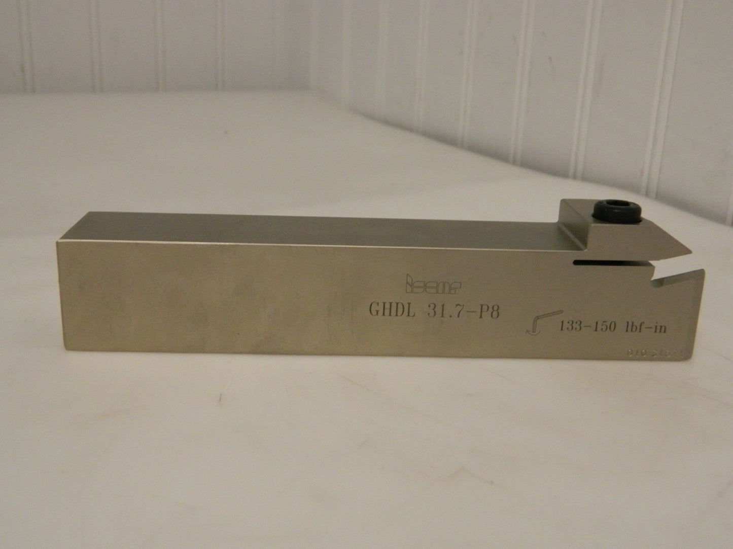 Iscar Ext LH Indexable Grooving Toolholder 0.65" Max Depth 0.283"-0.39