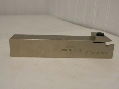 Iscar Ext LH Indexable Grooving Toolholder 0.65" Max Depth 0.283"-0.39