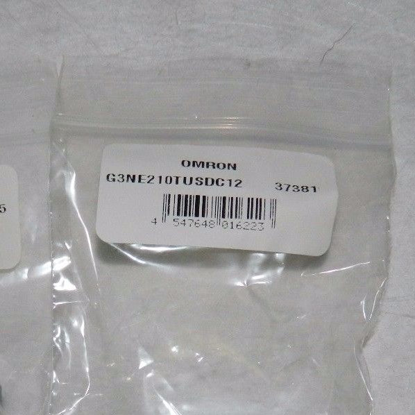 Omron Solid Quick Connect General Purpose Relay 4 Pins 12 VDC 2 Pk G3NE-210TUSD