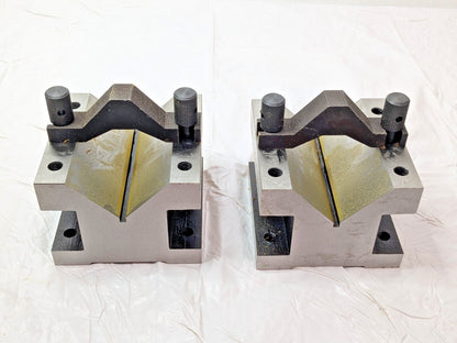 Hardened Steel V-Block Set 2-9/16" Max Capacity 90° Angle 06493225