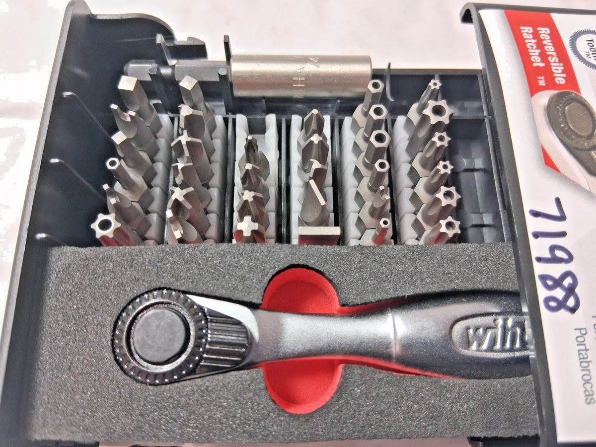 Wiha Screwdriver Insert Bits Set INCOMPLETE Missing 3 Bits 71988