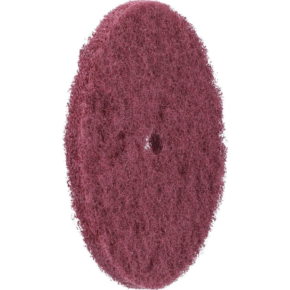 Norton Deburring Disc: 6" Dia, 1/2" Hole, Very Fine Grade, Aluminum Oxide Qty 70