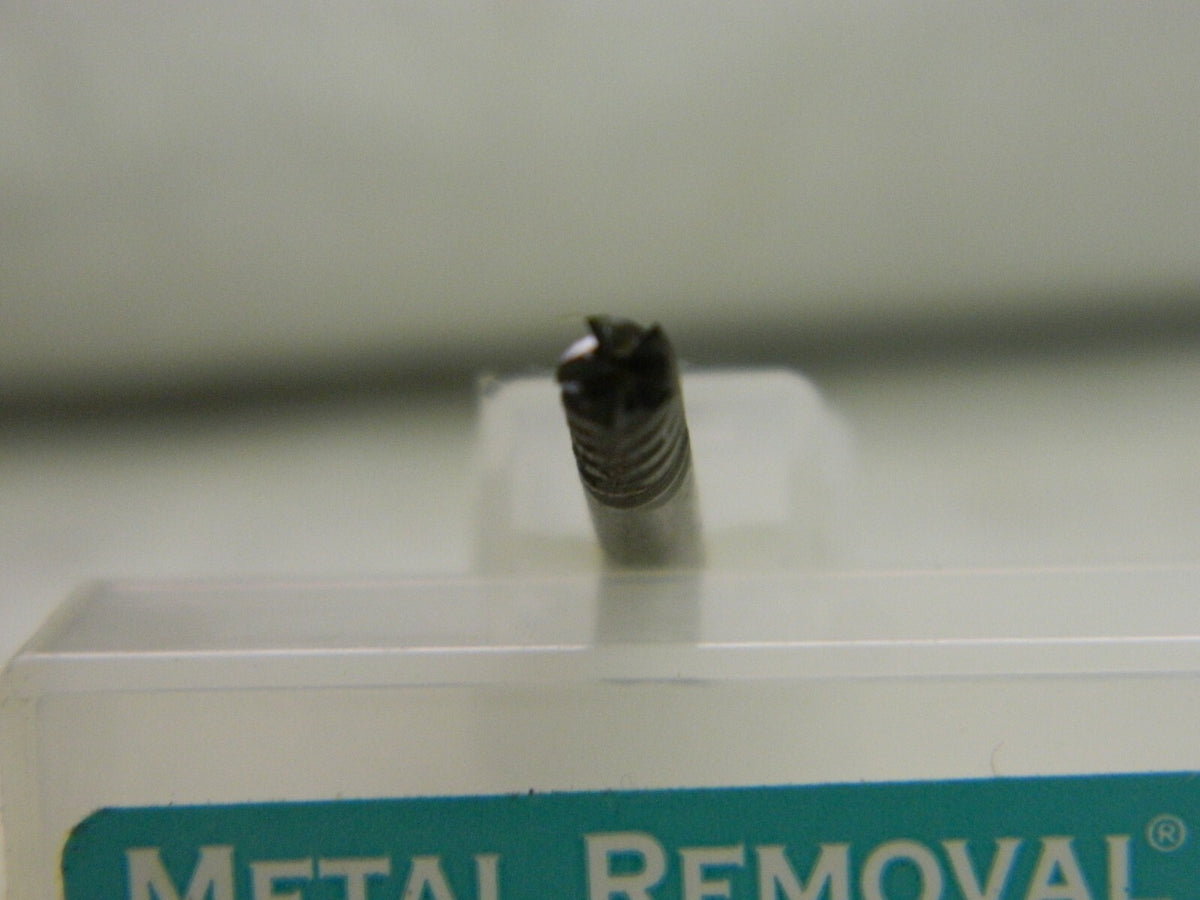 Carbide Square End Mill 1/8" Diam 1/4" L 5 Flute M34470 Metal Removal