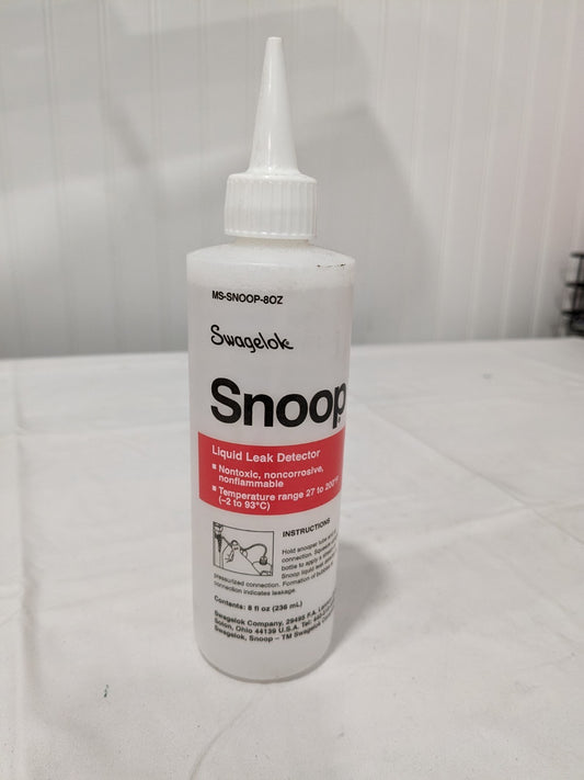Swagelok Leak Detector,27 To 200º F, 8 Oz. MS-SNOOP-8Oz