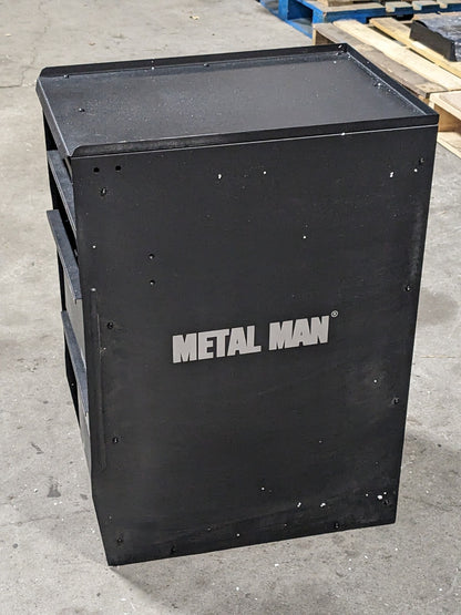 Metal Man Deluxe Welding Tool Box Storage Cabinet 4 Drawer DWC1 Scratch N Dent