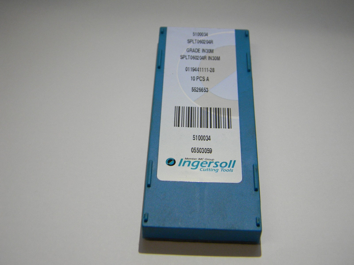 Ingersoll AOMT110332-R IN2040 Carbide Milling Inserts Qty. 10 5603431