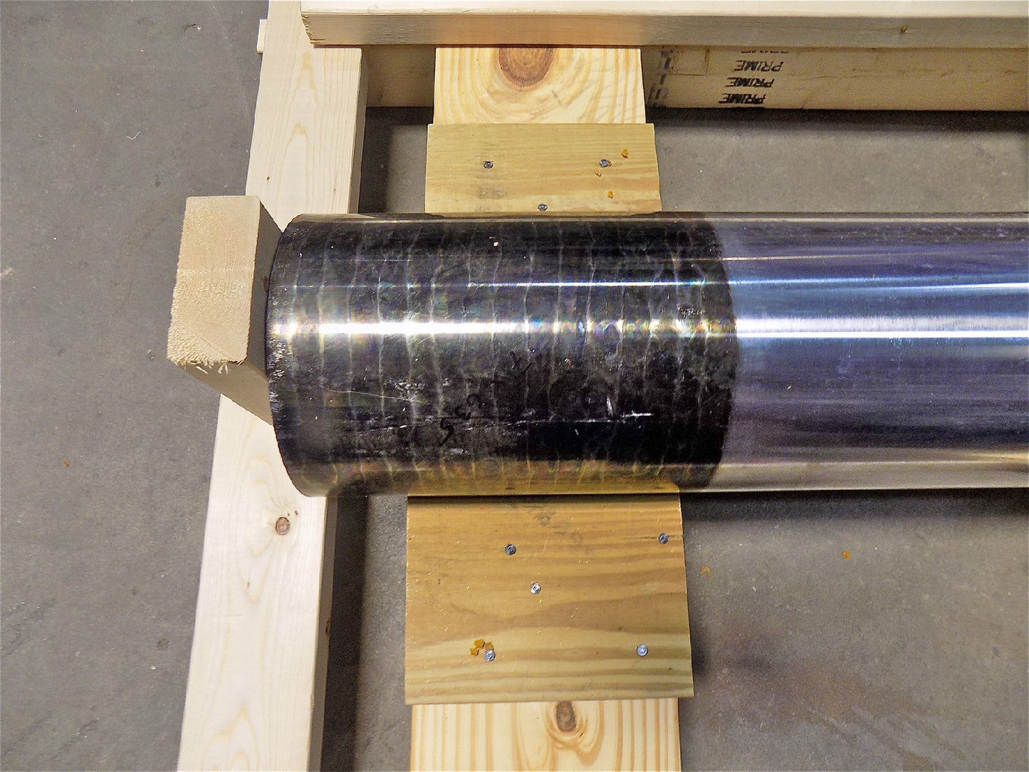 Pro Chrome Rod Stock 7" x 63” Induction Hardened Steel